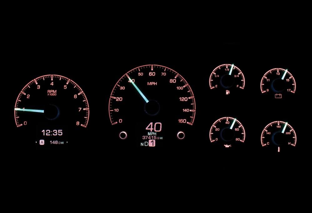 Dakota Digital Dakota Digital Gauge Kits and Instrument Clusters MDX-95C-PU-S Autofit