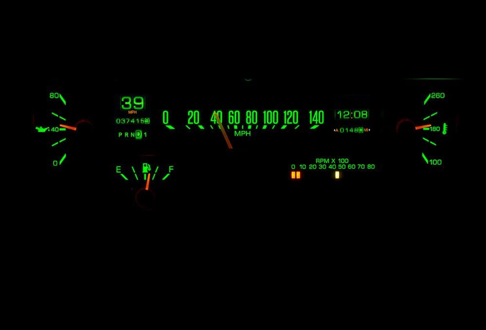 Dakota Digital Dakota Digital Gauge Kits and Instrument Clusters MTX-84B-REG Autofit