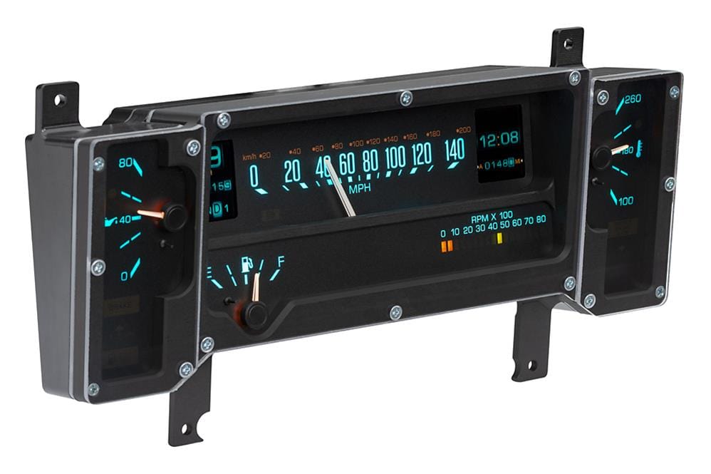 Dakota Digital Dakota Digital Gauge Kits and Instrument Clusters MTX-84B-REG Autofit