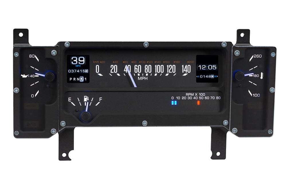 Dakota Digital Dakota Digital Gauge Kits and Instrument Clusters MTX-84B-REG Autofit