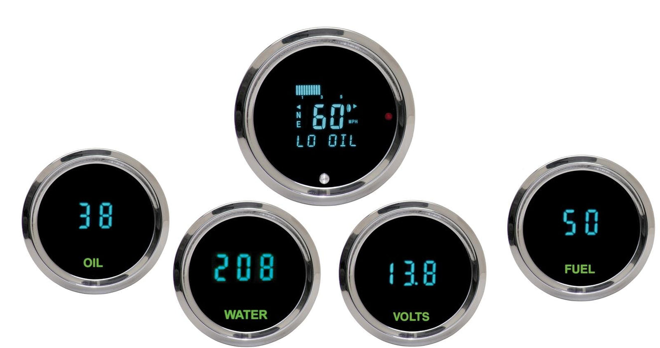 Dakota Digital Dakota Digital Gauge Kits and Instrument Clusters ODYR-50-1-C Autofit