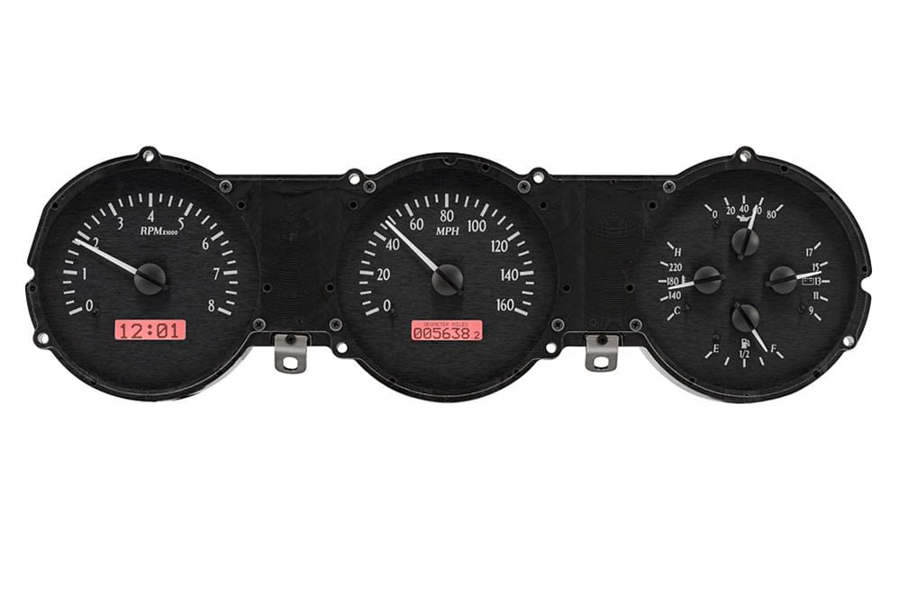 Dakota Digital Dakota Digital Gauge Kits and Instrument Clusters VHX-62F-FAR-K-R Autofit