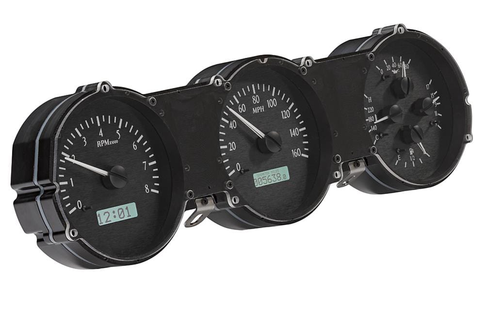 Dakota Digital Dakota Digital Gauge Kits and Instrument Clusters VHX-62F-FAR-K-W Autofit