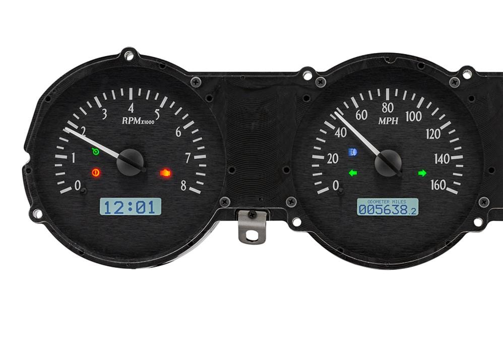 Dakota Digital Dakota Digital Gauge Kits and Instrument Clusters VHX-62F-FAR-K-W Autofit