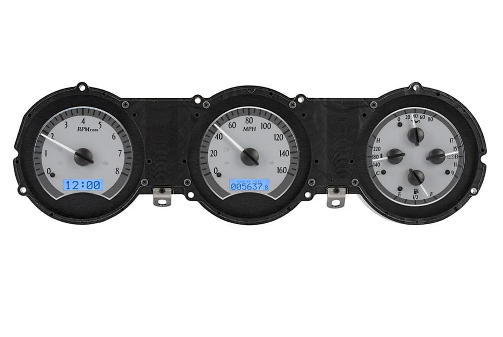 Dakota Digital Dakota Digital Gauge Kits and Instrument Clusters VHX-62F-FAR-S-B Autofit
