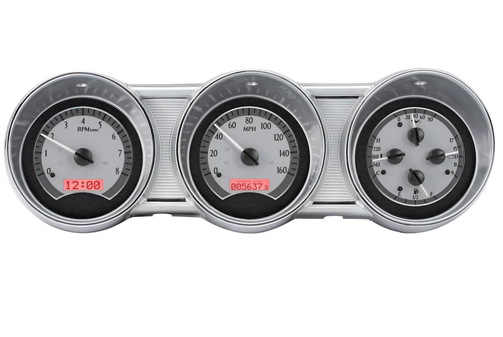 Dakota Digital Dakota Digital Gauge Kits and Instrument Clusters VHX-62F-FAR-S-R Autofit