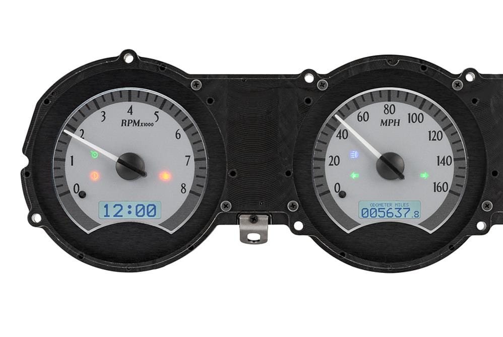 Dakota Digital Dakota Digital Gauge Kits and Instrument Clusters VHX-62F-FAR-S-W Autofit
