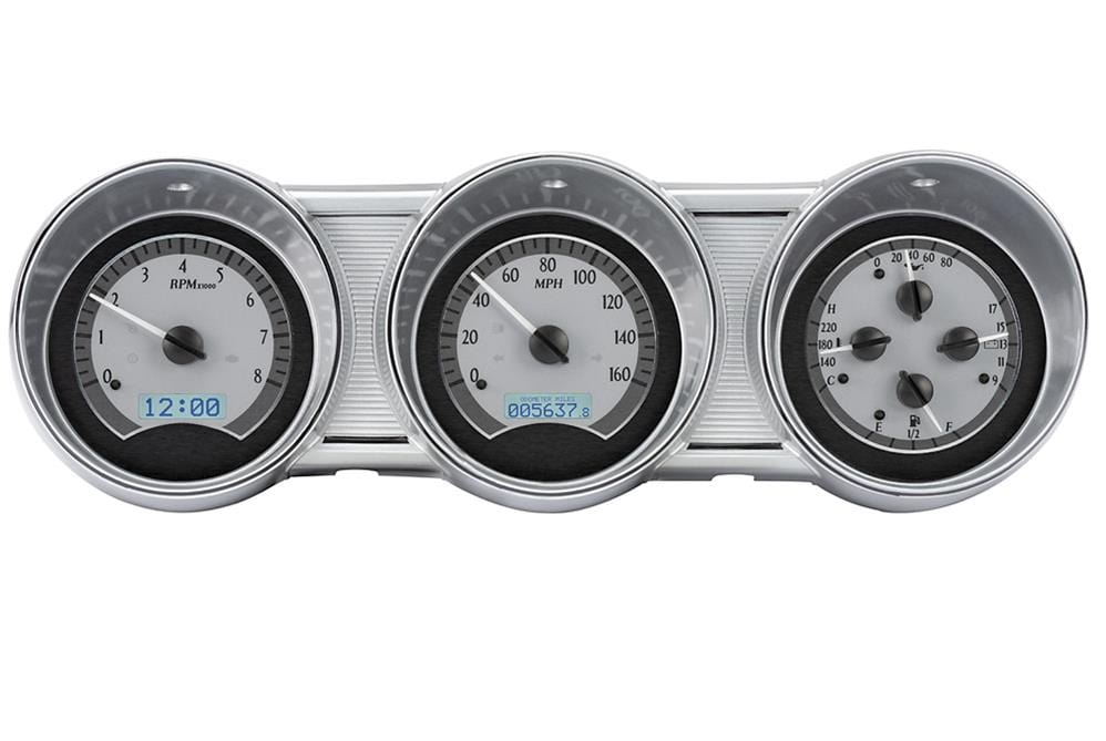 Dakota Digital Dakota Digital Gauge Kits and Instrument Clusters VHX-62F-FAR-S-W Autofit