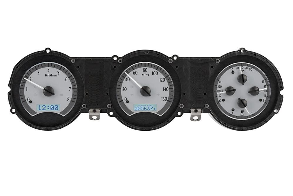 Dakota Digital Dakota Digital Gauge Kits and Instrument Clusters VHX-62F-FAR-S-W Autofit