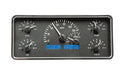 Dakota Digital Dakota Digital Gauge Kits and Instrument Clusters VHX-63J-WAG-K-B Autofit