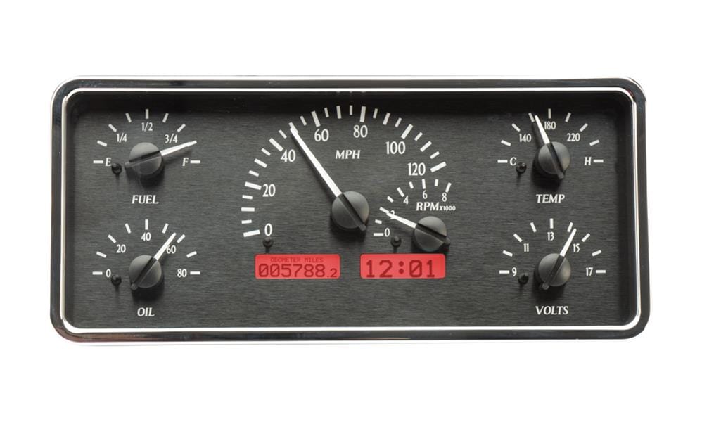Dakota Digital Dakota Digital Gauge Kits and Instrument Clusters VHX-63J-WAG-K-R Autofit
