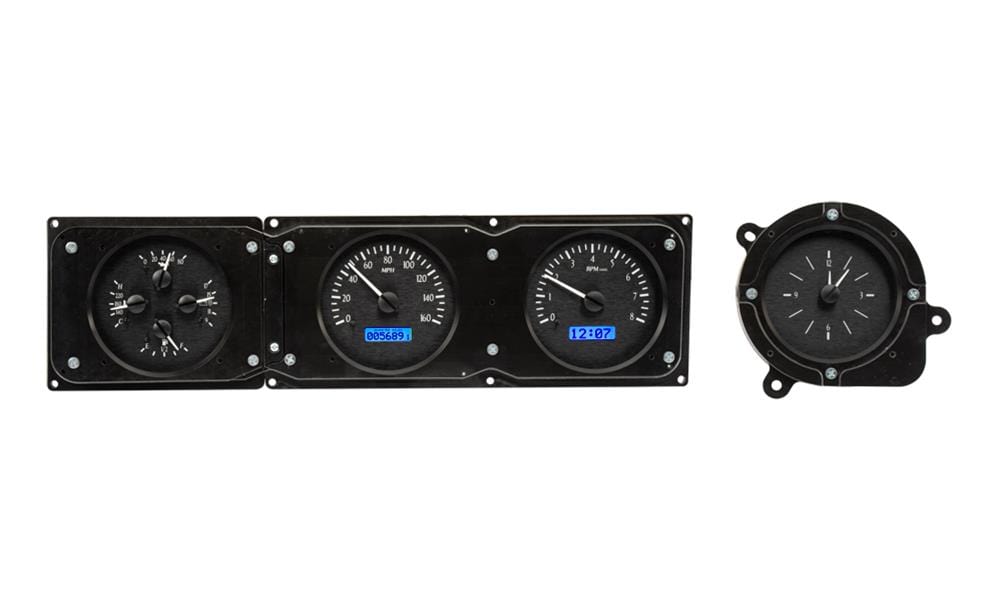 Dakota Digital Dakota Digital Gauge Kits and Instrument Clusters VHX-68F-TOR-K-B Autofit