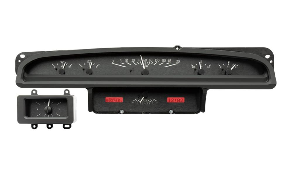 Dakota Digital Dakota Digital Gauge Kits and Instrument Clusters VHX-70F-TOR-K-R Autofit
