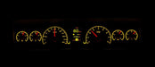 Dakota Digital Dakota Digital Gauges HDX-69C-NOV-S Autofit