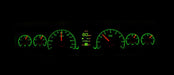 Dakota Digital Dakota Digital Gauges HDX-69C-NOV-S Autofit