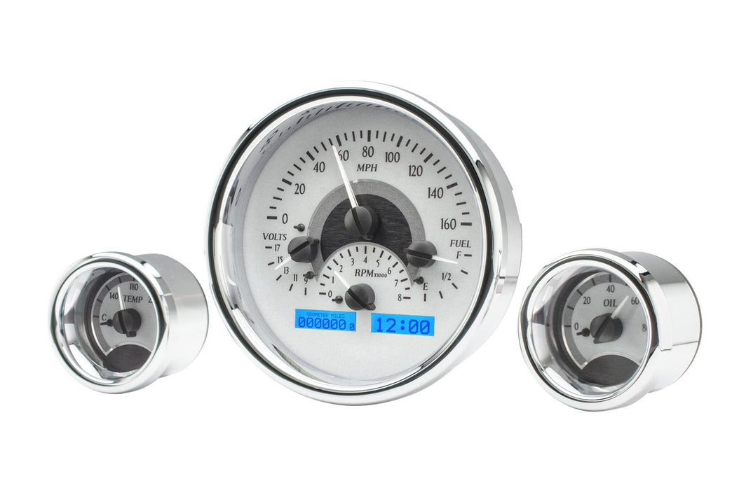 Dakota Digital Dakota Digital Gauges VHX-1013-S-B Autofit