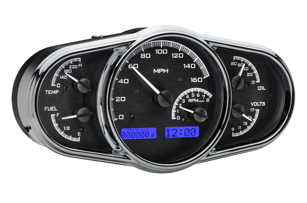 Dakota Digital Dakota Digital Gauges VHX-1016-K-B Autofit