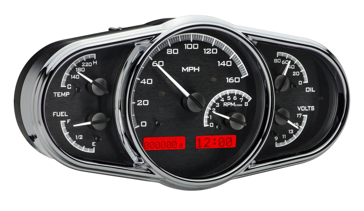 Dakota Digital Dakota Digital Gauges VHX-1016-K-R Autofit