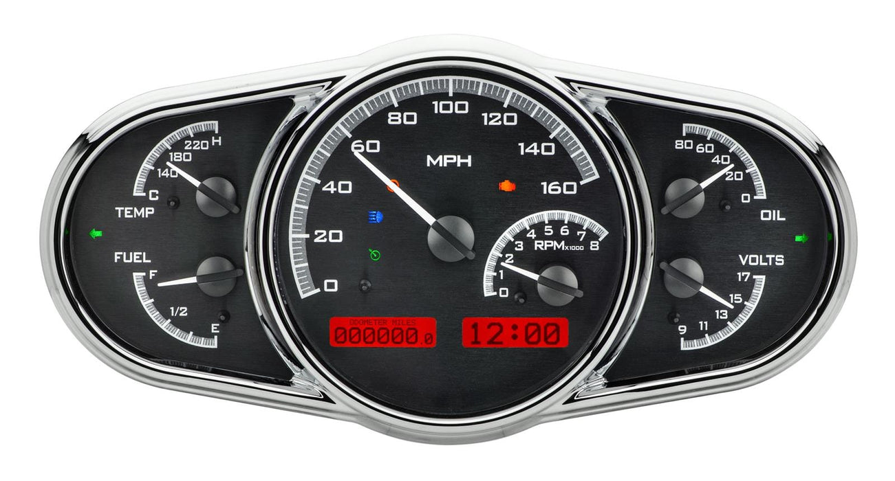 Dakota Digital Dakota Digital Gauges VHX-1016-K-R Autofit