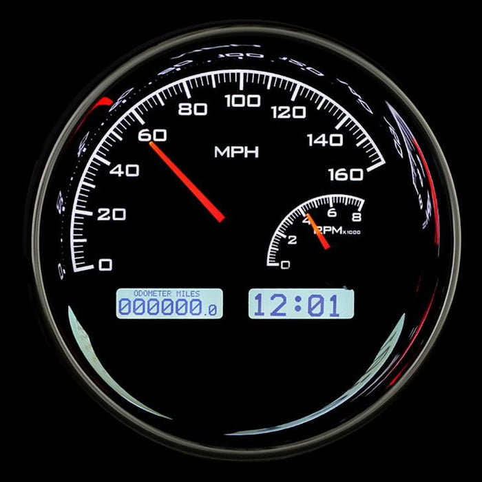 Dakota Digital Dakota Digital Gauges VHX-1022-K-B Autofit