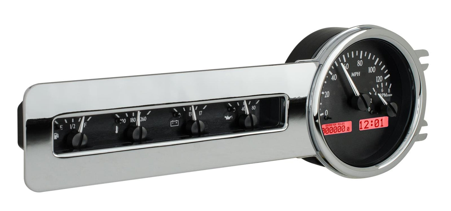 Dakota Digital Dakota Digital Gauges VHX-41C-K-R Autofit