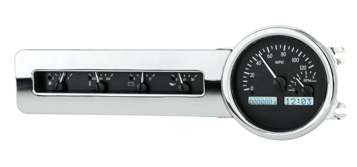 Dakota Digital Dakota Digital Gauges VHX-41C-S-W Autofit