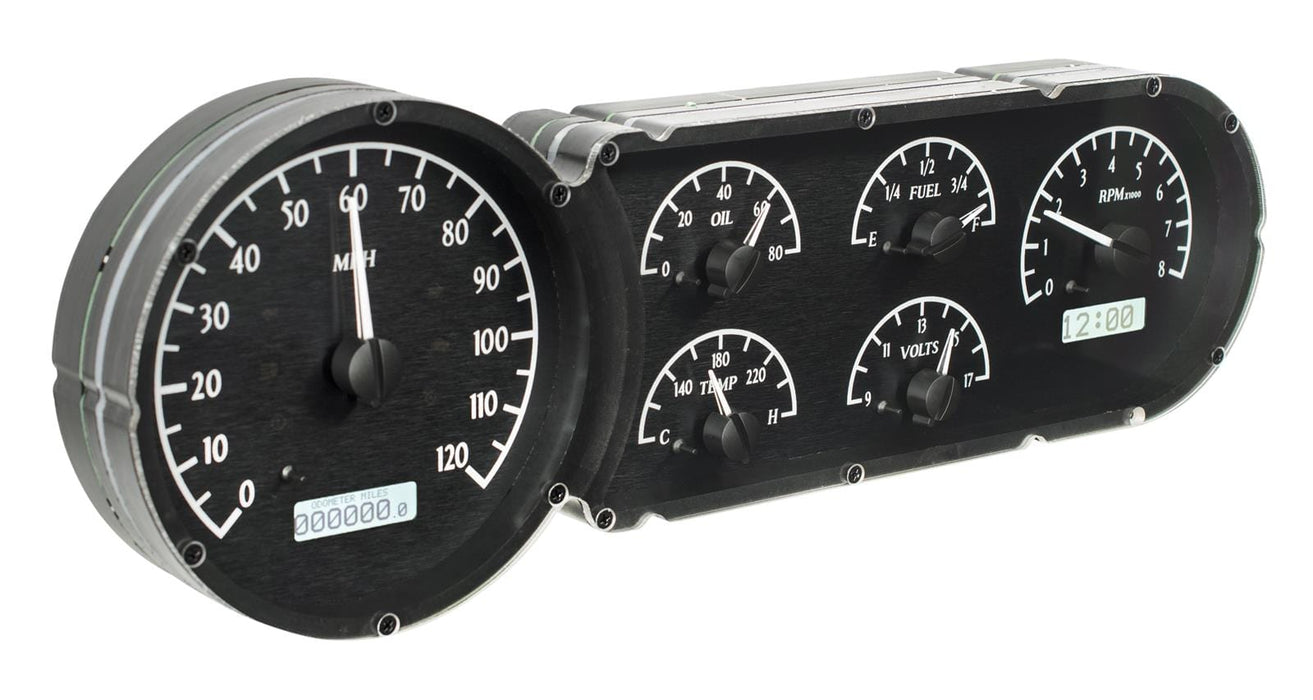 Dakota Digital Dakota Digital Gauges VHX-53C-K-W Autofit