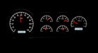 Dakota Digital Dakota Digital Gauges VHX-53C-K-W Autofit