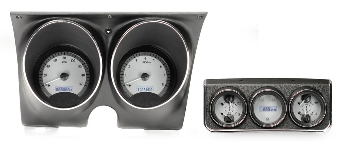 Dakota Digital Dakota Digital Gauges VHX-67C-CAC-S-W Autofit