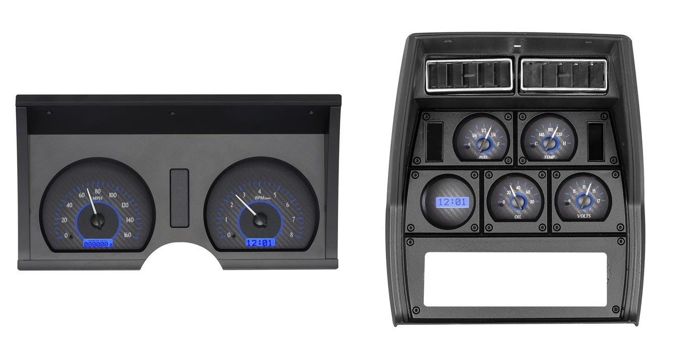 Dakota Digital Dakota Digital Gauges VHX-78C-VET-C-B Autofit