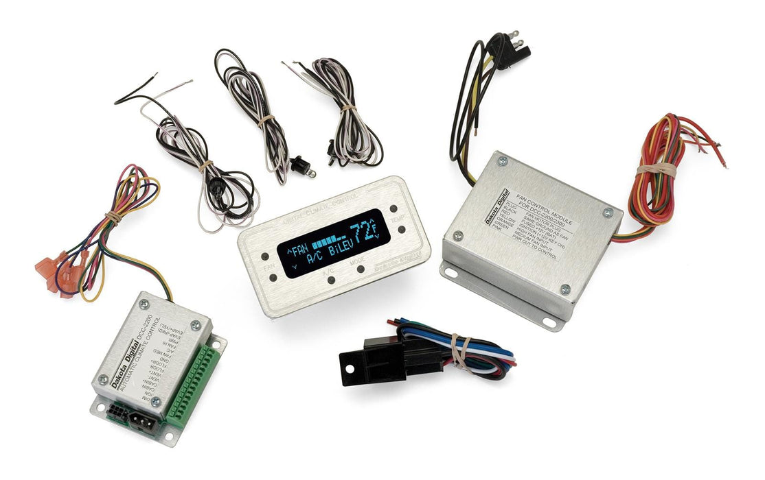 Dakota Digital Dakota Digital Gen-II Digital Climate Control Systems DCC-2200-S-B Autofit