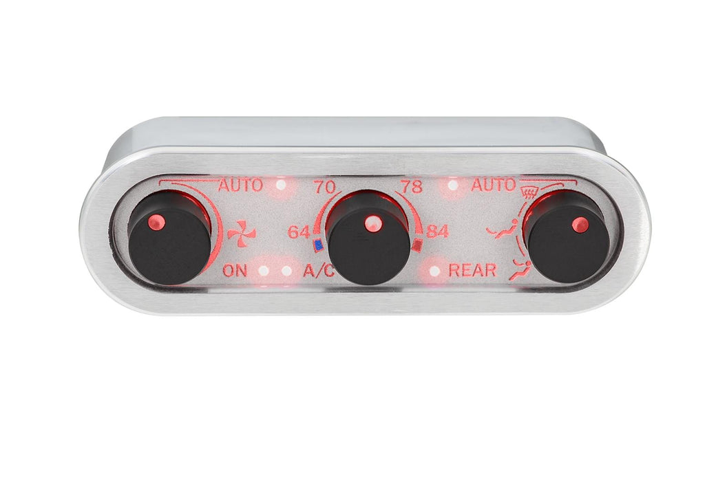 Dakota Digital Dakota Digital Gen-IV VHX Three Knob Climate Control Systems DCC-3000HC-K-R Autofit
