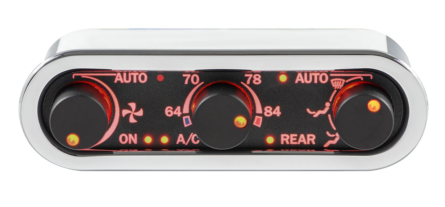 Dakota Digital Dakota Digital Gen-IV VHX Three Knob Climate Control Systems DCC-3000HS-K-W Autofit