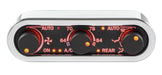 Dakota Digital Dakota Digital Gen-IV VHX Three Knob Climate Control Systems DCC-3000HS-K-W Autofit