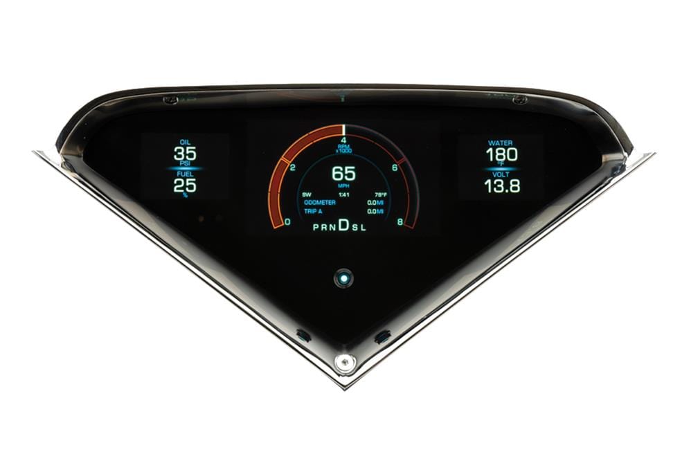 Dakota Digital Dakota Digital GRFX Direct-Fit Gauge Kits GRFX-55C-PU Autofit