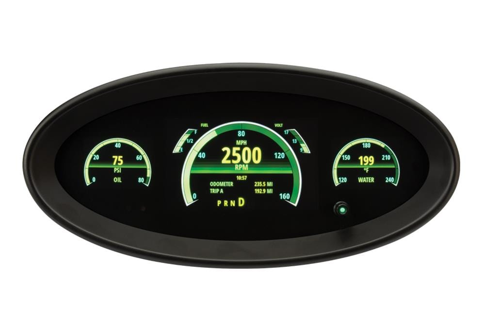 Dakota Digital Dakota Digital GRFX Series Universal Elliptical Digital Gauge Kits GRFX-2017¿¿¿¿¿¿¿ Autofit