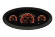 Dakota Digital Dakota Digital GRFX Series Universal Elliptical Digital Gauge Kits GRFX-2017¿¿¿¿¿¿¿ Autofit