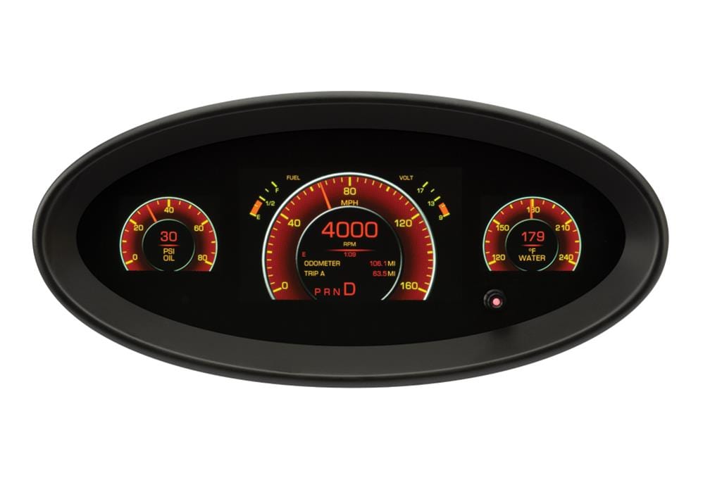 Dakota Digital Dakota Digital GRFX Series Universal Elliptical Digital Gauge Kits GRFX-2017¿¿¿¿¿¿¿ Autofit