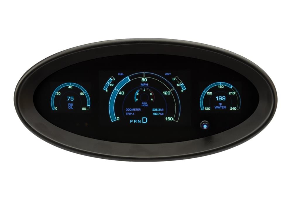 Dakota Digital Dakota Digital GRFX Series Universal Elliptical Digital Gauge Kits GRFX-2017¿¿¿¿¿¿¿ Autofit