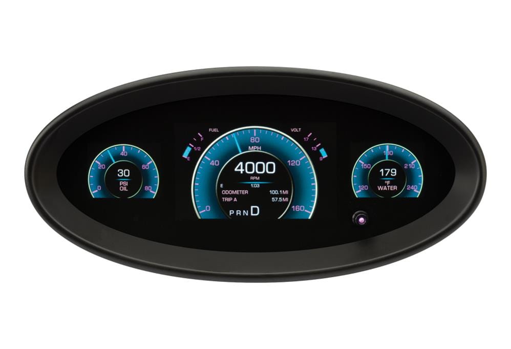 Dakota Digital Dakota Digital GRFX Series Universal Elliptical Digital Gauge Kits GRFX-2017¿¿¿¿¿¿¿ Autofit