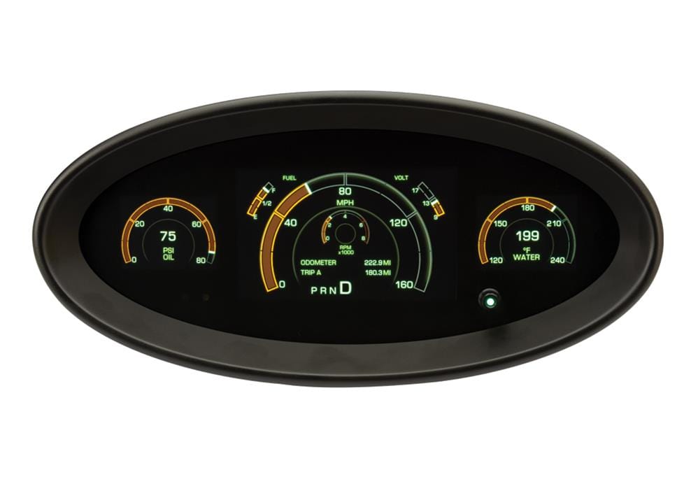 Dakota Digital Dakota Digital GRFX Series Universal Elliptical Digital Gauge Kits GRFX-2017¿¿¿¿¿¿¿ Autofit