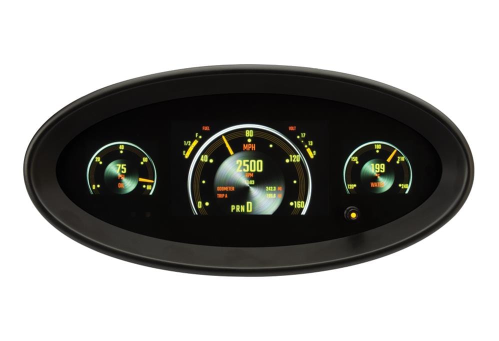 Dakota Digital Dakota Digital GRFX Series Universal Elliptical Digital Gauge Kits GRFX-2017¿¿¿¿¿¿¿ Autofit