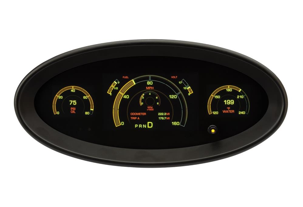 Dakota Digital Dakota Digital GRFX Series Universal Elliptical Digital Gauge Kits GRFX-2017¿¿¿¿¿¿¿ Autofit