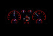 Dakota Digital Dakota Digital HDX Direct-Fit Analog Gauge Systems HDX-40F-S Autofit