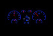Dakota Digital Dakota Digital HDX Direct-Fit Analog Gauge Systems HDX-40F-S Autofit