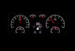 Dakota Digital Dakota Digital HDX Direct-Fit Analog Gauge Systems HDX-40F-S Autofit