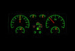 Dakota Digital Dakota Digital HDX Direct-Fit Analog Gauge Systems HDX-40F-S Autofit