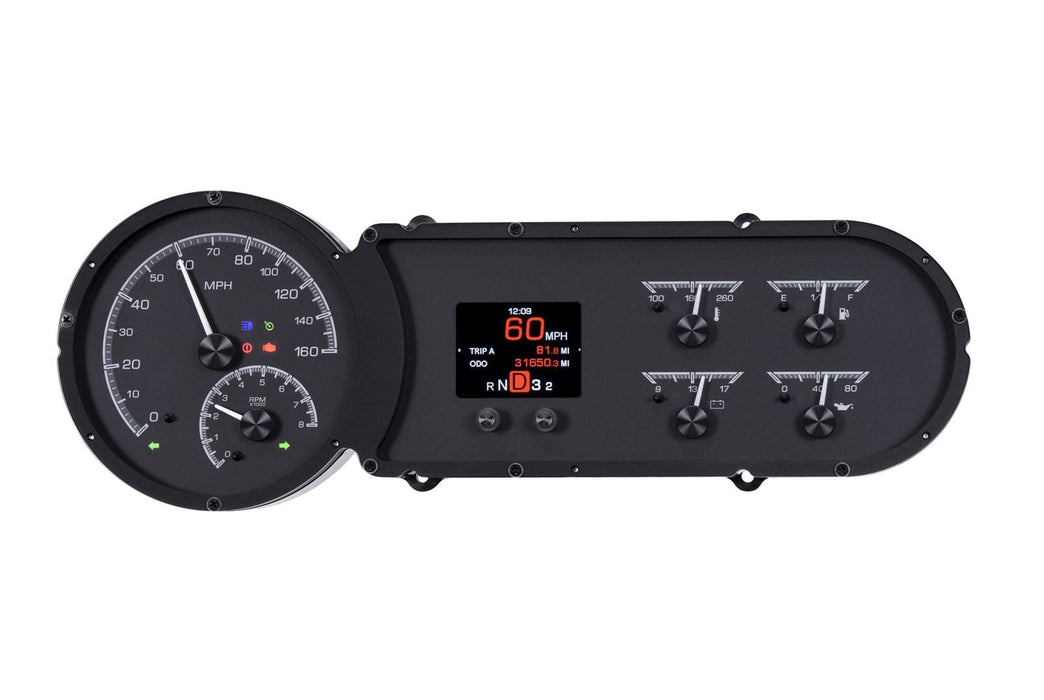 Dakota Digital Dakota Digital HDX Direct-Fit Analog Gauge Systems HDX-53C-K Autofit