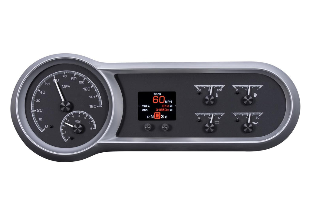 Dakota Digital Dakota Digital HDX Direct-Fit Analog Gauge Systems HDX-53C-K Autofit