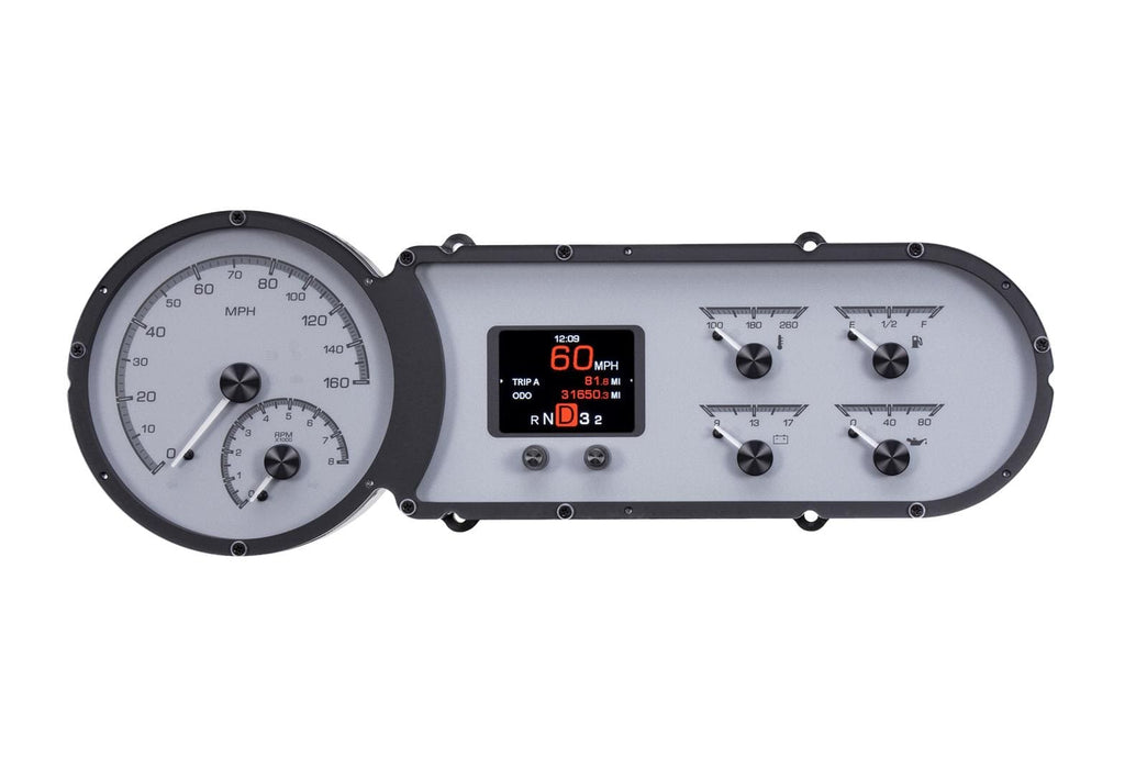 Dakota Digital Dakota Digital HDX Direct-Fit Analog Gauge Systems HDX-53C-S Autofit